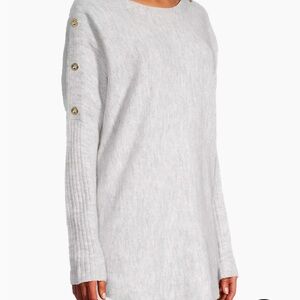 Lily Pulitzer Arna Sweater grey NWT sz XL